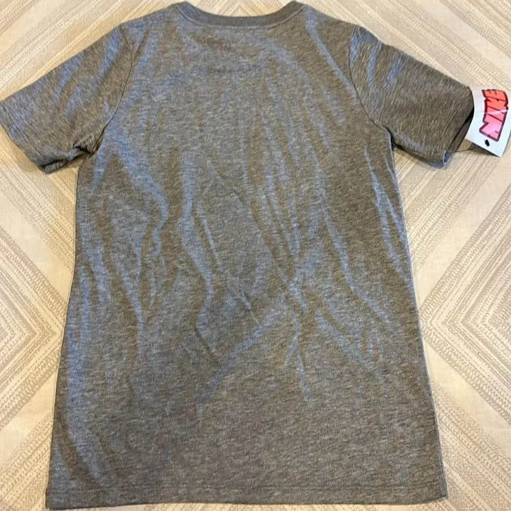 Nike Dri-fit Boys Grey Kevin Durant Basketball T-Shirt - Size S